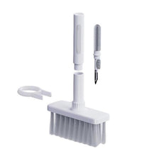 Load image into Gallery viewer, 2 PCS 5 In 1 Earbud Cleaning Pen + Keyboard Cleaning Brush + Key Cap Puller, White, Red White, Red Black