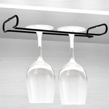 Load image into Gallery viewer, Simple Single-Row Red Wine Cup Inverted Rack, Red Wine Cup Inverted Rack
