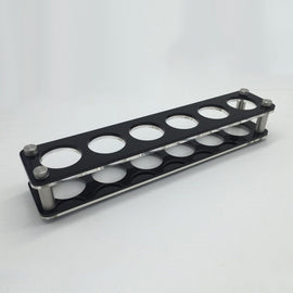 Acrylic Round Hole Wine Glass Holder, 6 Grids, 12 Grids