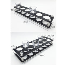 Load image into Gallery viewer, Acrylic Round Hole Wine Glass Holder, 6 Grids, 12 Grids