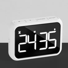 Load image into Gallery viewer, Rechargeable Large Screen LCD Electronic Timing Reminder Alarm Clock Kitchen Baking Timer, Baking Timer