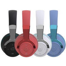 Load image into Gallery viewer, H2 Colorful Luminous Subwoofer Folding Retractable Card Wireless Bluetooth Headset, Black, Blue, White, Red