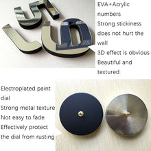 Load image into Gallery viewer, M002 Night Light DIY Digital Wall Clock Living Room Decoration Silent Clock, DIY Digital Wall Clock