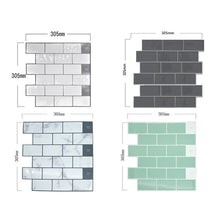 Load image into Gallery viewer, Waterproof and Oilproof 3D Wall Sticker, YJC0071Y, YJC0072Y, YJC0073Y, YJC0074, YJC0093, YJC0094, YJC0095, YJC0096, YJC0097, YJC0098