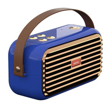 Load image into Gallery viewer, X7 Outdoor Portable Dual Speaker Wireless Bluetooth Retro Portable Speaker, White, Blue, Black, Red, Green