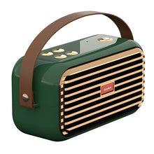 Load image into Gallery viewer, X7 Outdoor Portable Dual Speaker Wireless Bluetooth Retro Portable Speaker, White, Blue, Black, Red, Green