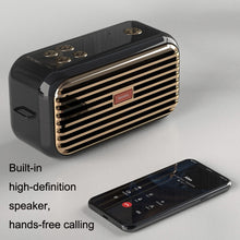 Load image into Gallery viewer, X7 Outdoor Portable Dual Speaker Wireless Bluetooth Retro Portable Speaker, White, Blue, Black, Red, Green