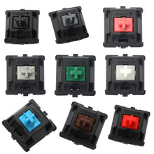 Load image into Gallery viewer, 10PCS Cherry Shaft MX Switch Linear Mute Keyboard Shaft, Black Shaft, Red Shaft, Tea Shaft, Blue Shaft, White Shaft, Green Shaft, Silver Shaft, Mute Red Shaft, Mute Black Shaft