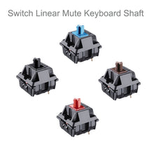 Load image into Gallery viewer, 10PCS Cherry Shaft MX Switch Linear Mute Keyboard Shaft, Black Shaft, Red Shaft, Tea Shaft, Blue Shaft, White Shaft, Green Shaft, Silver Shaft, Mute Red Shaft, Mute Black Shaft