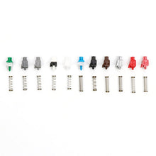 Load image into Gallery viewer, 10PCS Cherry Shaft MX Switch Linear Mute Keyboard Shaft, Black Shaft, Red Shaft, Tea Shaft, Blue Shaft, White Shaft, Green Shaft, Silver Shaft, Mute Red Shaft, Mute Black Shaft