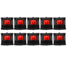 Load image into Gallery viewer, 10PCS Cherry Shaft MX Switch Linear Mute Keyboard Shaft, Black Shaft, Red Shaft, Tea Shaft, Blue Shaft, White Shaft, Green Shaft, Silver Shaft, Mute Red Shaft, Mute Black Shaft