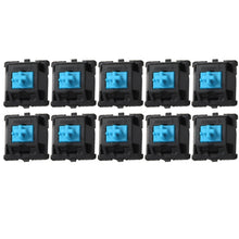 Load image into Gallery viewer, 10PCS Cherry Shaft MX Switch Linear Mute Keyboard Shaft, Black Shaft, Red Shaft, Tea Shaft, Blue Shaft, White Shaft, Green Shaft, Silver Shaft, Mute Red Shaft, Mute Black Shaft