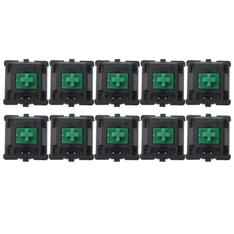 10PCS Cherry Shaft MX Switch Linear Mute Keyboard Shaft, Black Shaft, Red Shaft, Tea Shaft, Blue Shaft, White Shaft, Green Shaft, Silver Shaft, Mute Red Shaft, Mute Black Shaft