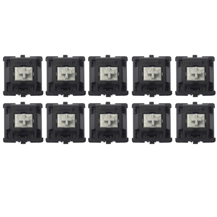 10PCS Cherry Shaft MX Switch Linear Mute Keyboard Shaft, Black Shaft, Red Shaft, Tea Shaft, Blue Shaft, White Shaft, Green Shaft, Silver Shaft, Mute Red Shaft, Mute Black Shaft
