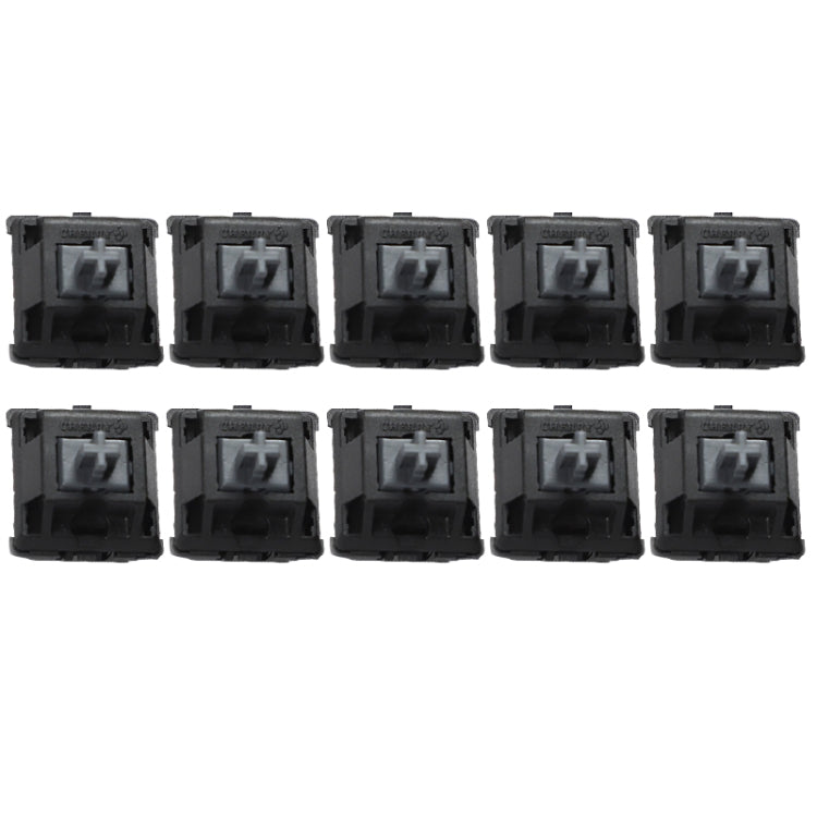 10PCS Cherry Shaft MX Switch Linear Mute Keyboard Shaft, Black Shaft, Red Shaft, Tea Shaft, Blue Shaft, White Shaft, Green Shaft, Silver Shaft, Mute Red Shaft, Mute Black Shaft