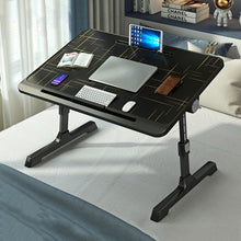 Load image into Gallery viewer, N6 Liftable and Foldable Bed Computer Desk, Style:, Basic Type, Drawer Type, Drawer+Shelf, Drawer+USB, Drawer+Shelf+USB