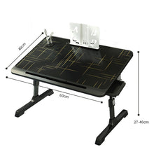 Load image into Gallery viewer, N6 Liftable and Foldable Bed Computer Desk, Style:, Basic Type, Drawer Type, Drawer+Shelf, Drawer+USB, Drawer+Shelf+USB