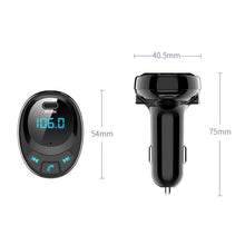 Load image into Gallery viewer, BT09 Car Bluetooth MP3 Digital Display Dual USB Charger, BT09
