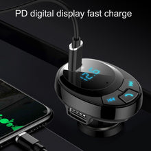 Load image into Gallery viewer, BT09 Car Bluetooth MP3 Digital Display Dual USB Charger, BT09