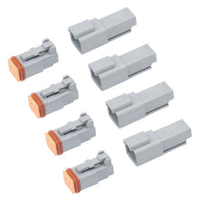 Load image into Gallery viewer, Car Waterproof Connector Conductive Connection Terminal, 4 PCS DT04-2P / DT06-2S With Copper, 4 PCS DT04-3P / DT06-3S With Copper, 2 PCS DT04-4P / DT06-4S With Copper, 2 PCS DT04-6P / DT06-6S With Copper, 2 PCS DT04-8P / DT06-8S With Copper            ...