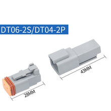 Load image into Gallery viewer, Car Waterproof Connector Conductive Connection Terminal, 4 PCS DT04-2P / DT06-2S With Copper, 4 PCS DT04-3P / DT06-3S With Copper, 2 PCS DT04-4P / DT06-4S With Copper, 2 PCS DT04-6P / DT06-6S With Copper, 2 PCS DT04-8P / DT06-8S With Copper            ...