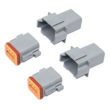 Load image into Gallery viewer, Car Waterproof Connector Conductive Connection Terminal, 4 PCS DT04-2P / DT06-2S With Copper, 4 PCS DT04-3P / DT06-3S With Copper, 2 PCS DT04-4P / DT06-4S With Copper, 2 PCS DT04-6P / DT06-6S With Copper, 2 PCS DT04-8P / DT06-8S With Copper            ...