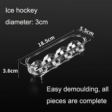 Load image into Gallery viewer, Household Food Grade Transparent Round Ice Cube Mold, Size: Large, Small, Medium, Large