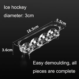 Household Food Grade Transparent Round Ice Cube Mold, Size: Large, Small, Medium, Large