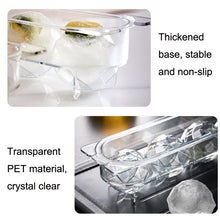 Load image into Gallery viewer, Household Food Grade Transparent Round Ice Cube Mold, Size: Large, Small, Medium, Large