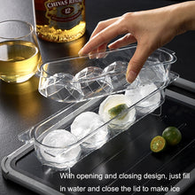 Load image into Gallery viewer, Household Food Grade Transparent Round Ice Cube Mold, Size: Large, Small, Medium, Large