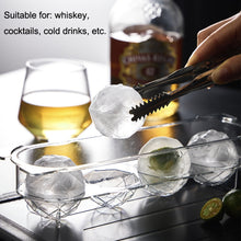 Load image into Gallery viewer, Household Food Grade Transparent Round Ice Cube Mold, Size: Large, Small, Medium, Large