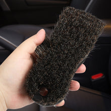 Load image into Gallery viewer, Car Horsehair Interior Leather Brush, Horsehair