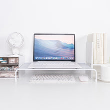 Load image into Gallery viewer, Computer Elevated Rack Monitor Bracket Storage Rack,Style:, Single Layer, Lengthen Single Layer, Double Layer, Single Layer+Three Layers, Double Layer+Three Layers