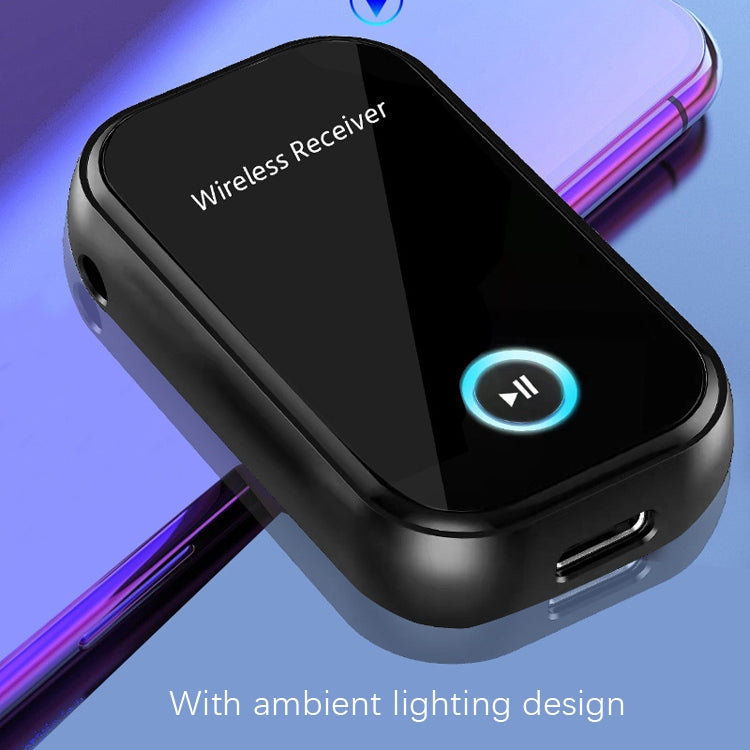 Car Bluetooth 5.0 Audio Receiver 3.5mm Bluetooth Converter, 5.0 Audio Receiver
