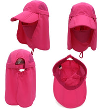 Load image into Gallery viewer, outfly 360 Degree Anti-Ultraviolet Hat Quick Drying Sun Cap