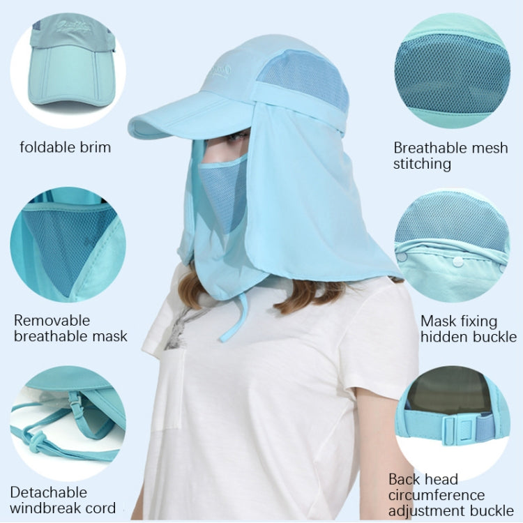 outfly 360 Degree Anti-Ultraviolet Hat Quick Drying Sun Cap