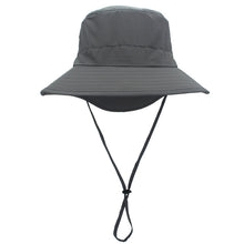 Load image into Gallery viewer, outfly Outdoor Breathable Fisherman Cap Lengthening Fish Tail Hiking Sunshade Cap, Red, Light Gray, Dark Khaki, Sky Blue, Army Green, Deep Blue, Dark Gray, Rose Red, Light Khaki