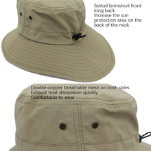Load image into Gallery viewer, outfly Outdoor Breathable Fisherman Cap Lengthening Fish Tail Hiking Sunshade Cap, Red, Light Gray, Dark Khaki, Sky Blue, Army Green, Deep Blue, Dark Gray, Rose Red, Light Khaki