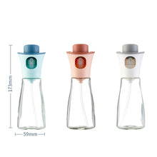 Load image into Gallery viewer, Large-caliber Press-type Cooking Barbecue Oil Spray Bottle, Pink, Blue, White