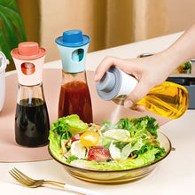 Load image into Gallery viewer, Large-caliber Press-type Cooking Barbecue Oil Spray Bottle, Pink, Blue, White
