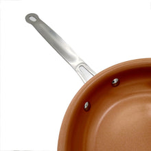 Load image into Gallery viewer, Induction Cooker Kitchen Pan Ceramic Coated Nonstick, 8 Inches, 10 Inches, 12 Inches