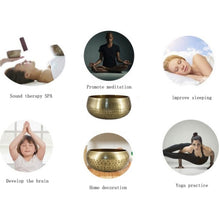 Load image into Gallery viewer, Buddha Sound Bowl Yoga Meditation Copper Bowl