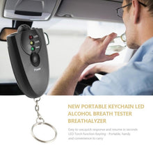 Load image into Gallery viewer, Car Portable Mini LED Air Blow Alcohol Tester, LED Air Blow