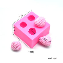 Load image into Gallery viewer, Fondant Chocolate Cake Decorating Strawberry Silicone Mold, Cake Decorating