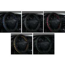 Load image into Gallery viewer, Sports Punched EVA Car Steering Wheel Cover, Size:, 38cm
