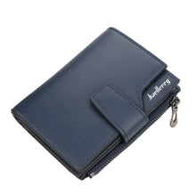 Load image into Gallery viewer, Baellerry N5013 Ladies Cropped Wallet Multi-Card Slot Zipper Buckle Coin Purse, Purple, Navy Blue, Black, Pink, Jujube Red, Gray Green, Grey, Brown, Dark Pink, Light Blue