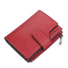 Load image into Gallery viewer, Baellerry N5013 Ladies Cropped Wallet Multi-Card Slot Zipper Buckle Coin Purse, Purple, Navy Blue, Black, Pink, Jujube Red, Gray Green, Grey, Brown, Dark Pink, Light Blue