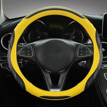 Load image into Gallery viewer, Leather Carbon Fiber Stitching Car Steering Wheel Set, Diameter:, 38cm