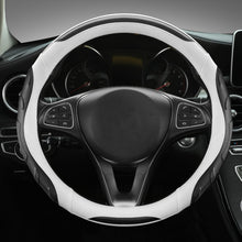 Load image into Gallery viewer, Leather Carbon Fiber Stitching Car Steering Wheel Set, Diameter:, 38cm
