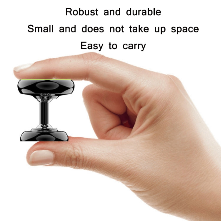 Car Aluminum Alloy Magnetic Mobile Phone Holder, Black (Luminous), Red (Luminous), Silver (Luminous)